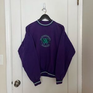 Wimbledon Kent & Curwen Championships 90s Vintage Crewneck Sweatshirt Medium